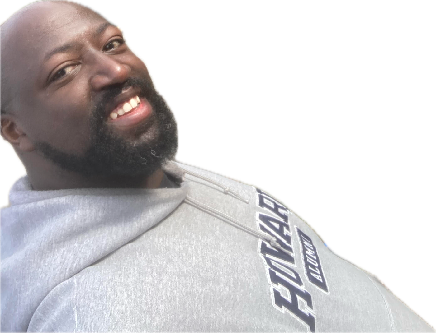 Kevin smiling